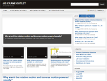 Tablet Screenshot of jib-crane-basics.jibcrane-outlet.com